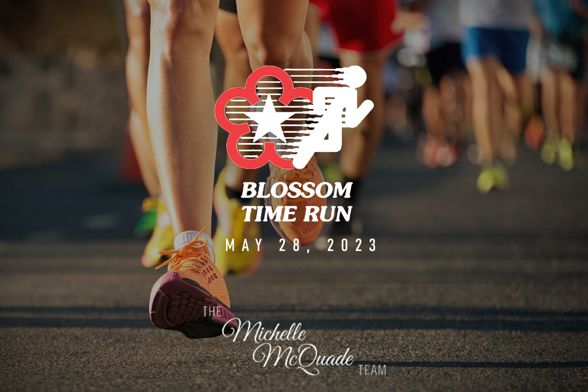 The Blossom Time Run in Chagrin Falls The Michelle McQuade Team